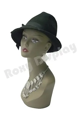 2PCS Female Mannequin Head Bust Wig Hat Jewelry Display #TinaB3 X2 • $79