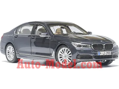 $119.98 • Buy 1:18 BMW 2016 750Li Sophisto Grey Metallic Dealer Edition