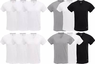 TAHARI Mens Multi Pack Cotton V-Neck T-Shirt Undershirts Available In SMLXL • $39.99