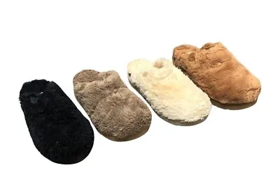 UGG Women's Sugar Slide Faux Fur Slipper Shoes 1135132 Scuffs • $62.99