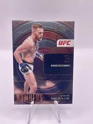 CONOR  MCGREGOR 2022 UFC Panini Select Numbers Insert Silver Prizm #21 • $1.99