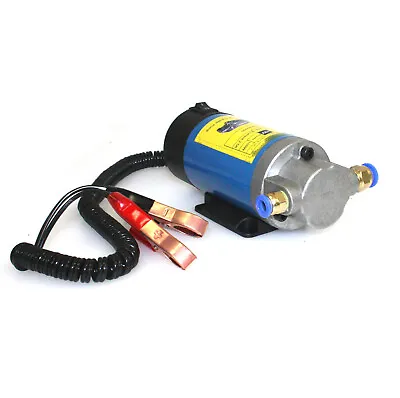 Miniature 12V  4 Litre Petrol Oil Fluid Extractor Pump Transfer Engine Vacuum • $34.99