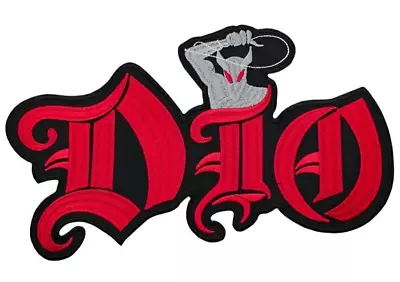 Dio Iron-on & Sew-on Back Patch | American Heavy Metal Music Band Logo • $17.99