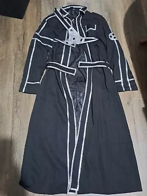  Sword Art Online SAO Kazuto Kirigaya Kirito Cosplay Costume Adult Size L • $52