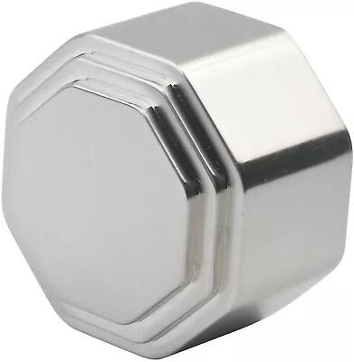 £11.28 • Buy End Caps X2 Handrail Bannister Octagonal Chrome Metal Pair NEW Richard Burbidge 