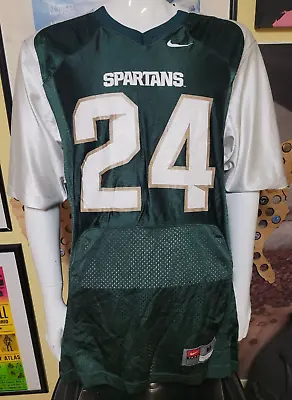 Michigan State Spartans Football Jersey Nike Medium #24 MSU Sparty • $22.99