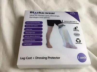 £3 • Buy Childrens Waterproof Leg Cast Protector ( Child Size Small )