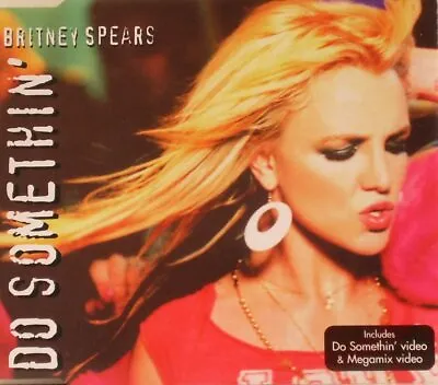  Britney Spears - Do Somethin'  Mega Rare UK Enhanced CD Includes Megamix Video • £19.99