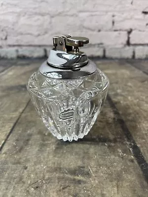 Vintage Princess House 873 Crystal Table Top Lighter Highlights 4.25'' Nice • $32.99