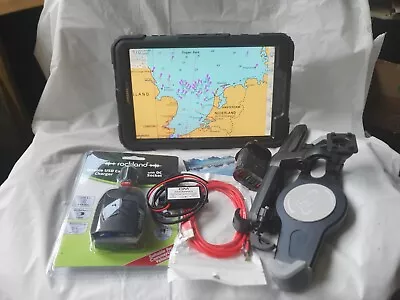 10.1 Tab A T580 Chartplotter In Case.charted Up For A Full Circumnav 5770 Charts • £249.95