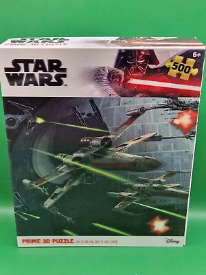 Disney Star Wars X- Wing Fighter 500 Piece Prime 3D Jigsaw Puzzle • £12