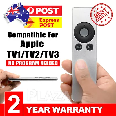$5.85 • Buy Replacement Universal Infrared Remote Control Compatible For Apple TV1/TV2/TV3
