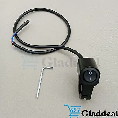 Handlebar Headlight Fog Spot Light ON OFF Switch For Waterproof Motorcycle 7/8  • $6.55