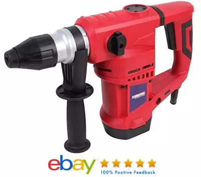 £54.99 • Buy Electric Rotary Hammer Drill Demolition Breaker SDS Plus Chisel Heavy Duty 1500W