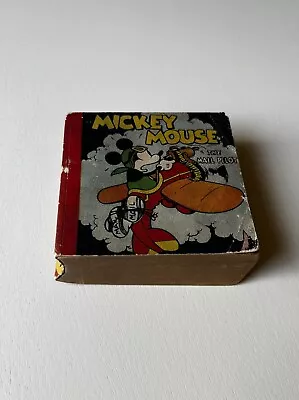 1933 Big Little Book Mickey Mouse The Mail Pilot #731 Soft Cover 300 Pages Rare • $225