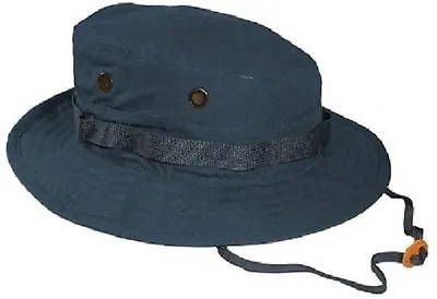 US Navy USN Army Military Boonie Hat Blue M/Medium • $21.57