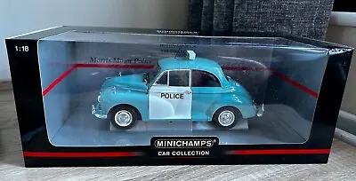 £55 • Buy Minichamps 1:18 Morris Minor Police 064263