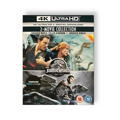 Jurassic World 2 Movie Collection 4k Ultra HD New & Sealed - Free Post • £5.99