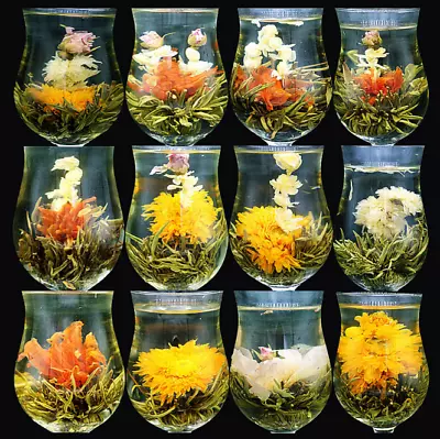 $1.13 • Buy Blooming Jasmine Chrysanthemum Flower Tea Handmade Ball Art Wedding Tea Gift