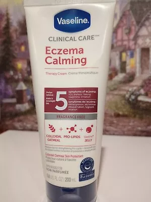 Vaseline Clinical Care Eczema Calming Therapy Cream 6.8 Oz 10/2023 • $13.29