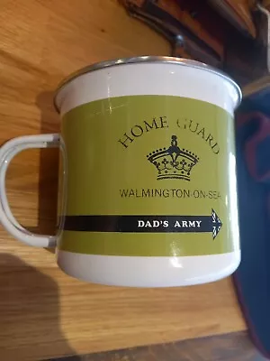 2012 Home Guard Dads Army Enamel Tin Mug • £7