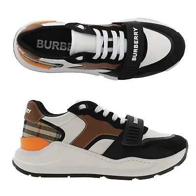 Burberry Ramsey Sneakers Vintage Check Men's Size 10 New • $378