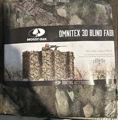 “NEW” Mossy Oak 25762A Camouflage Fabric.  12 Ft X 56 In • $12.99