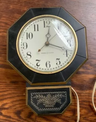 Vintage General Electric Electric Small Kitchen Wall Clock • $18