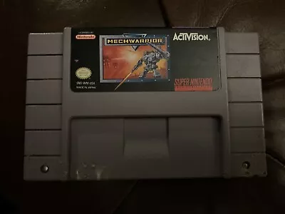 MechWarrior (Super Nintendo Entertainment System 1992)  Tested- Rough Cartridge • $15