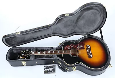 Epiphone J-200 Jumbo 6-sting Acoustic-Electric Guitar -Splitting Soundboard Seam • $102.50