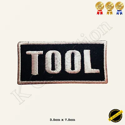 £2.64 • Buy Tool Music Band Embroidered Iron On/Sew On Patch/Badge For Clothes Etc