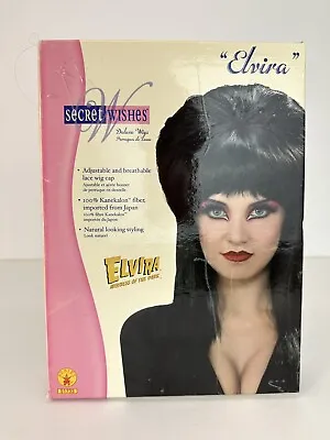 Rubies Costume Co. Elvira Mistress Of The Dark Secret Wishes Deluxe Wig 51733 • $22.99