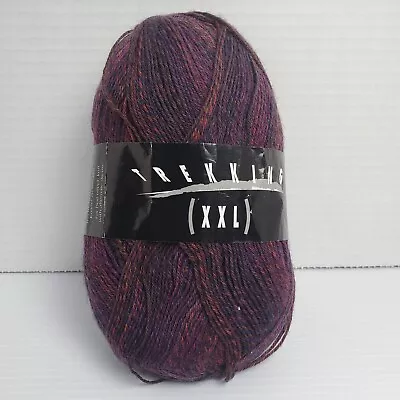 Zitron Trekking XXL Wool/Nylon Sock Yarn  459Yds #76 Purple/Blue/Multi Variegate • $14.95