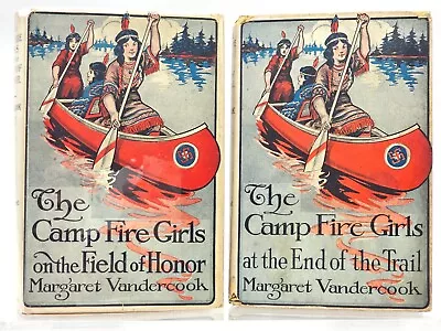 1918 Camp Fire Girls Field Of Honor + End Of The Trail VANDERCOOK Campfire Lot • $29.97