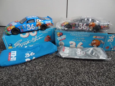 $19.95 • Buy #36 Ernie Irvan 2 Car Set M&M Blue Silver Racing Champions Limited /2999 1:24