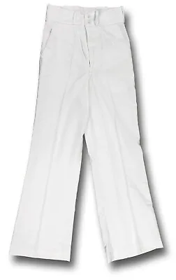 Genuine Naval Surplus White Bellbottom Trousers [03101] • £9.99