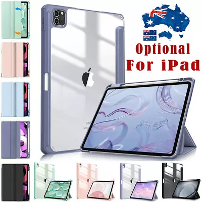 $26.95 • Buy Smart Case Cover For IPad 10th 9th 8th 7th Gen Mini 6 Air 5 Pro 11 Pencil Holder