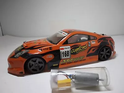 HPI Micro RS4 1/18  Roller W/Body Motor & Titanium Lower Chassis And Motor Mount • $135