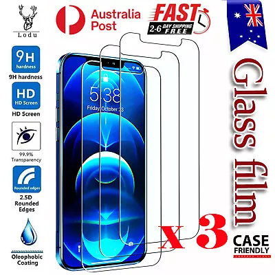 Tempered Glass Screen Protector For IPhone 13 12 Mini 11 Pro XR XS Max 7 8 Plus • $5.99