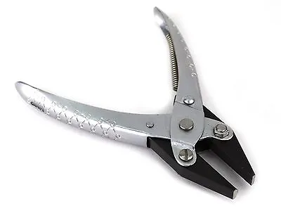 $19.49 • Buy Parallel Half-round Flat Pliers With Spring-action Combo Jewelry Forming