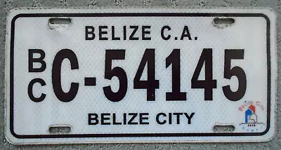 2016 Belize City  Belize License Plate Very Good Condition & Expired • $38