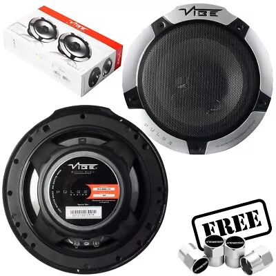 Vibe Audio Series 6.5  360w Car Door Shelf Coaxial Speakers Set Pulse 6-V0.C✅ • £33.90