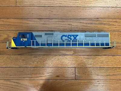 + MTH O Scale Premier CSX #8760 SD60M Diesel Engine Shell For Parts • $49.99