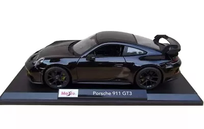 Maisto Porsche 911 GT3 1/18 Car - Black (31458BK) • $42