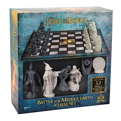 £49.50 • Buy Lord Of The Rings Chess Set. The Battle For Middle Earth By The Noble Collection