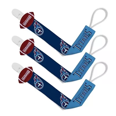 Tennessee Titans - Pacifier Clip 3-Pack • $7.47