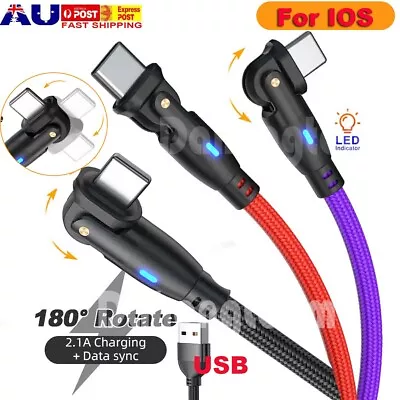 Heavy Duty Fast Charger USB Data Cable Charging Cord For IPhone 12 14 15 X 6 7 8 • $9.99