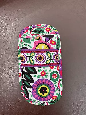 NEW VERA BRADLEY Retired Rare Viva La Vera Double Eyeglass Case Soft COTTON • $9.50