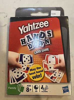 Hasbro Yahtzee HANDS DOWN Card Game NEW/Sealed • $10.99