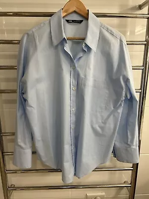 Zara Blue Shirt Size M BNWOT • $25